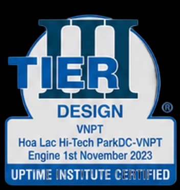 Chứng nhận Uptime Institute Tier III Design cho VNPT IDC Hòa Lạc