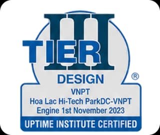 Chứng nhận Uptime Institute Tier III Design - Hoa Lac Hi-Tech Park DC-VNPT