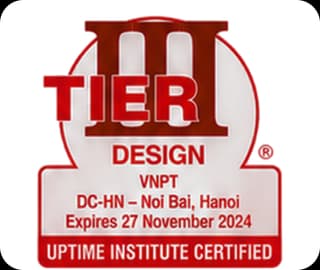 Chứng nhận Uptime Institute Tier III Design - VNPT DC-HN Noi Bai