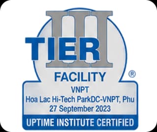 Chứng nhận Uptime Institute Tier III Facility - Hoa Lac Hi-Tech Park DC-VNPT