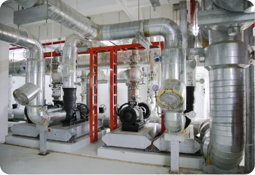 Cooling system at VNPT IDC Hoa Lac Hoa Lac