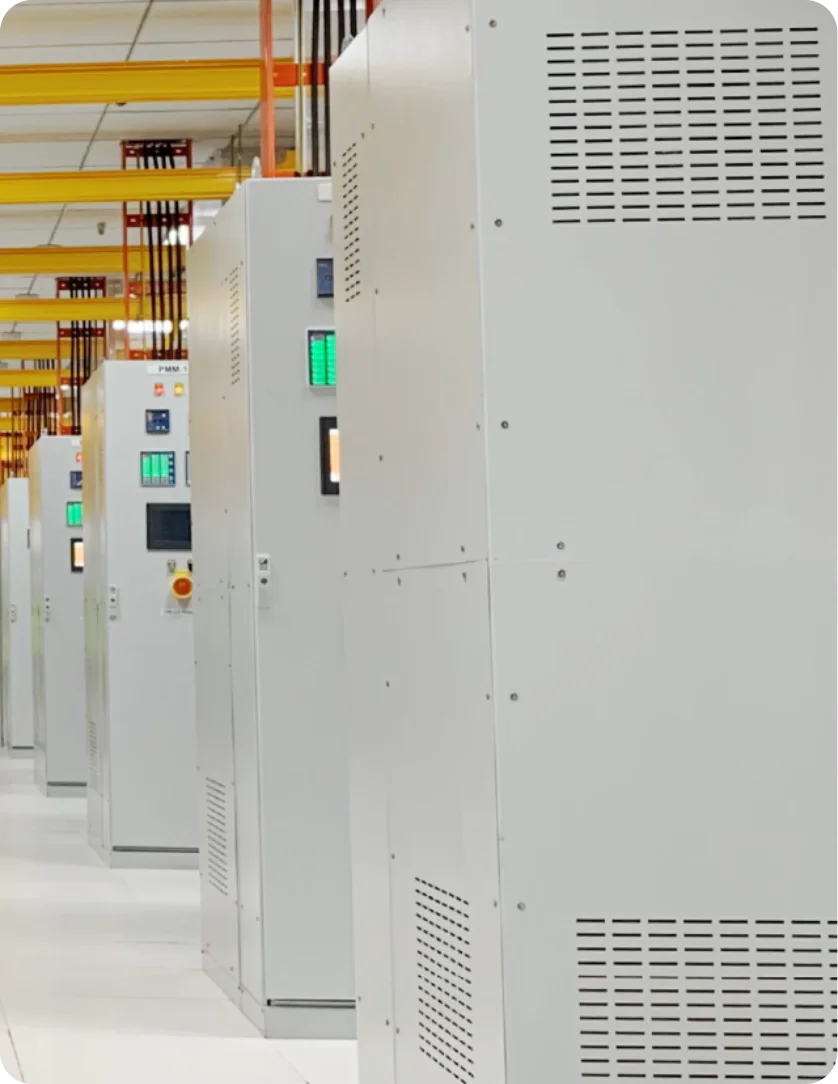 Electrical cabinet system at VNPT IDC Hoa Lac