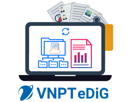 VNPT eDIG logo