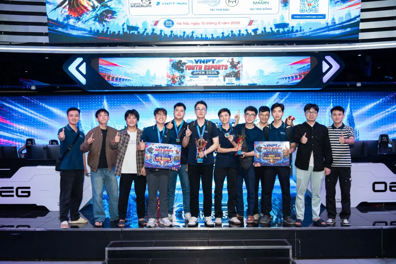 VNPT-IT ghi dấu ấn tại VNPT Youth Esports Open 2026