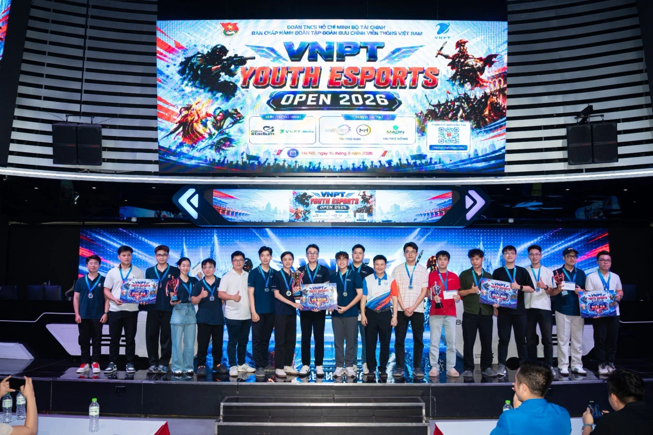 VNPT-IT ghi dấu ấn tại VNPT Youth Esports Open 2026